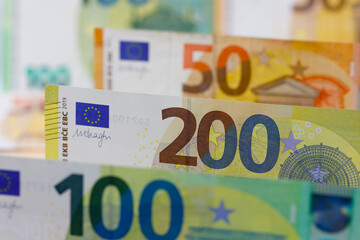 European Union banknotes, EUR financial background