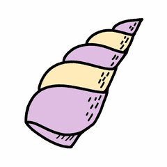 Ocean Sea Shells Graphic Art Clip Art