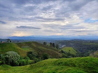 landscape with sky
