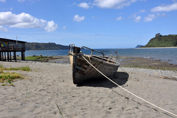 Fototapeta na wymiar Chiloe Island, Chile.