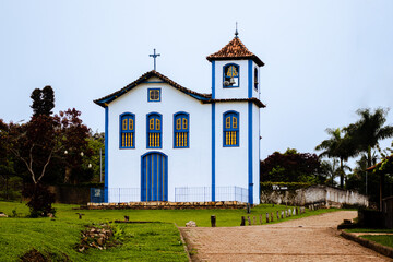 church in the district of Extraction, city of Diamantina, State of Minas Gerais, Brazil