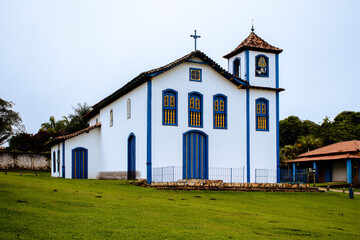 Naklejka premium church in the district of Extraction, city of Diamantina, State of Minas Gerais, Brazil
