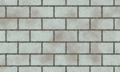 Gray brick wall backround texture