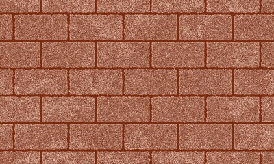 Brown brick wall backround texture