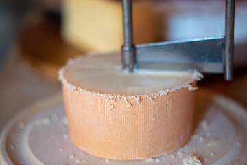 pouring milk into a glass