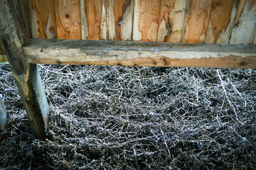 WIELICZKA, POLAND - JMay 2, 2022: Graduation tower, great inhalatorium in the resort near Krakow....