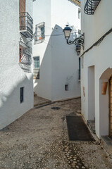 Architecture in the beautiful village of Altea, Spain