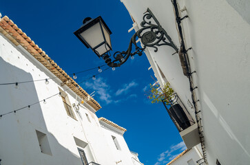 Architecture in the beautiful village of Altea, Spain
