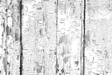 Painted old boards. Cracked paint creating a crack pattern in old wood. Background with a pattern from cracks.