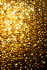 golden glitter christmas background