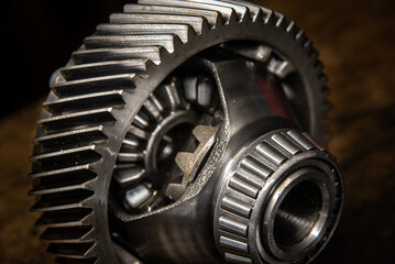 Differential removed from modern automatic transmission for future repairs