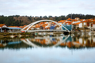 The Bridge in Plentzia, Biscay, Basque Country, Spain.