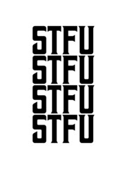 STFU Buchstaben Logo 