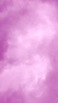 Pastel Purple Pink Tinted Fluffy Cloud Organic Background