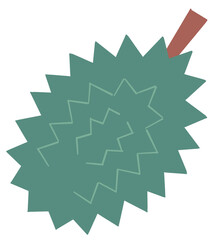 Durain logo Fruit of  Asian Thailand