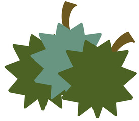Durain logo Fruit of  Asian Thailand