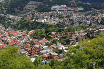 Historic city Taxco in Mexico