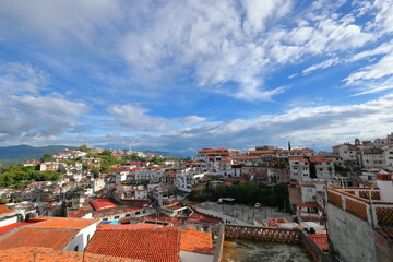 Lovely morning in Taxco city, Mexico