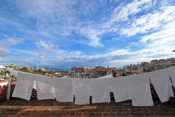 Lovely morning in Taxco city, Mexico