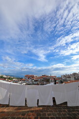 Lovely morning in Taxco city, Mexico