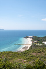 Koh Larn View Point Wind Turbine Chonburi Province ,Thailand