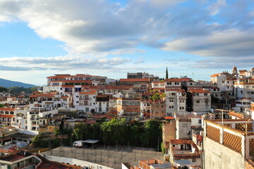Lovely morning in Taxco city, Mexico