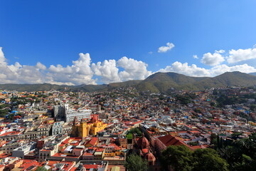 Historic city in Guanajuato, Mexico