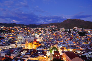Fototapeta na wymiar Sunset in Guanajuato, Mexico