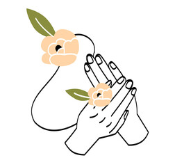 Women and female hands