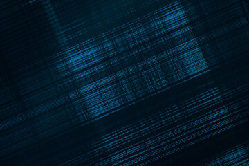 dark abstract digital background: damaged screen matrix with interference of monitor and camera matrices