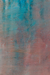 abstract creative background: multicolored blurred spots of colored primer when toning the canvas, temporary object.