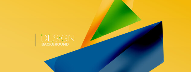 Background abstract overlapping shapes. Minimal composition vector illustration for wallpaper banner background or landing page