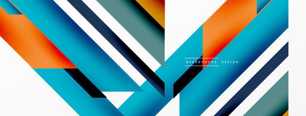 Dynamic lines background. Wallpaper for concept of AI technology, blockchain, communication, 5G, science, business and technology