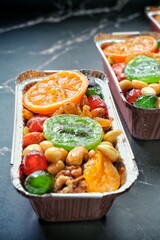 Fruit cake for Christmas festival