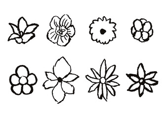 花　背景　素材