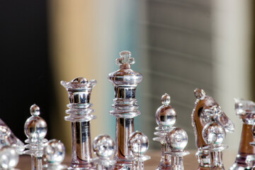 glass chess monarch