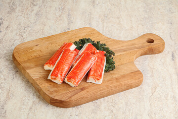 Crab stick fish surimi snack