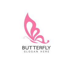 Butterfly logo vector