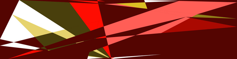 Obraz premium Geometric abstraction generative art background art illustration