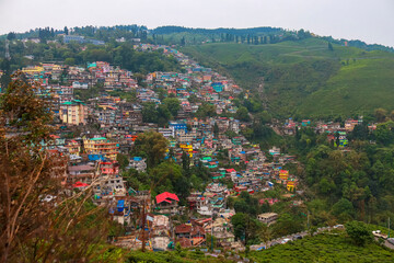 city view of Kurseong city