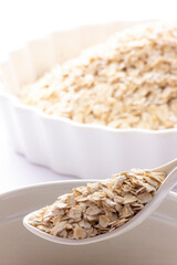 食物繊維豊富なオートミール