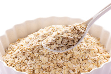 食物繊維豊富なオートミール