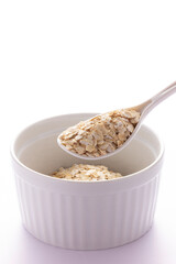 食物繊維豊富なオートミール