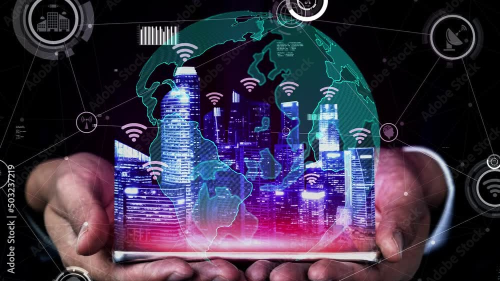 Poster conceptual people network linking and connection . 3d render computer graphic .