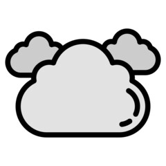 cloud line icon