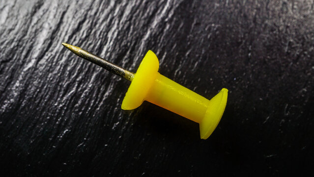 Sharp Yellow Marker Pin