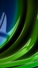 Artistic and imaginative digitally designed abstract 3D fractal background