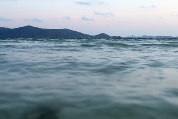 Obraz premium Beautiful Tree and see view in Phuket, Thailand.