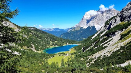 lake from above