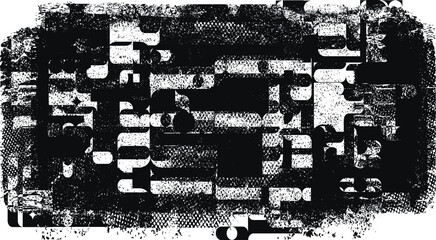 Print screen .Stamp Texture . Distress Grunge background . Scratch, Grain, Noise, grange stamp . Black Spray Blot of Ink.Place texture Over any Object to Create Grungy Effect .abstract vector.